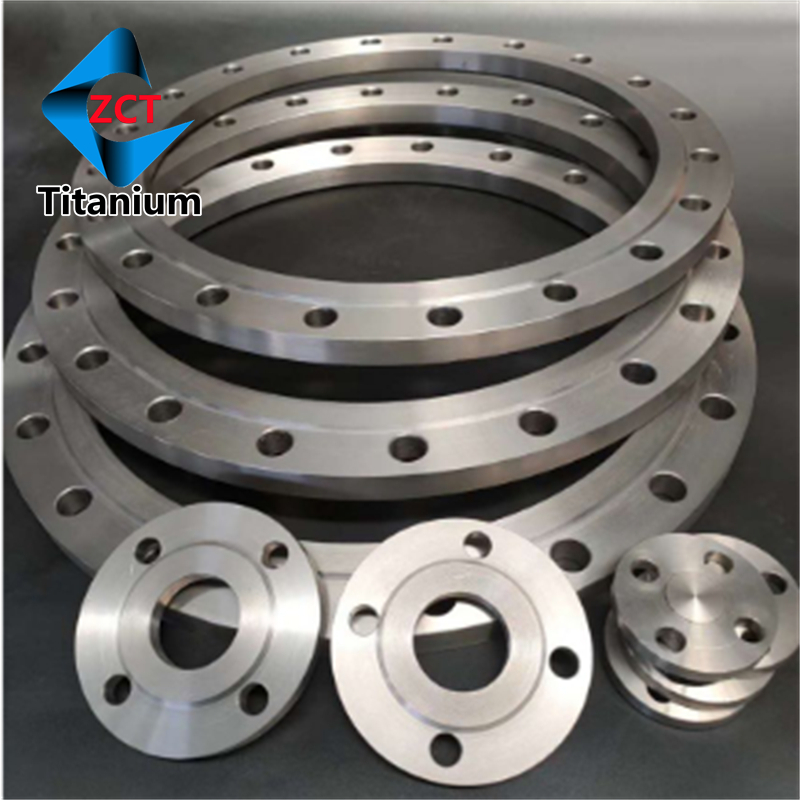 Titanium flange