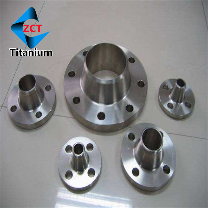 Titanium flange