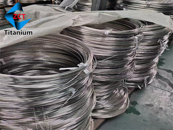 Industrial titanium wire