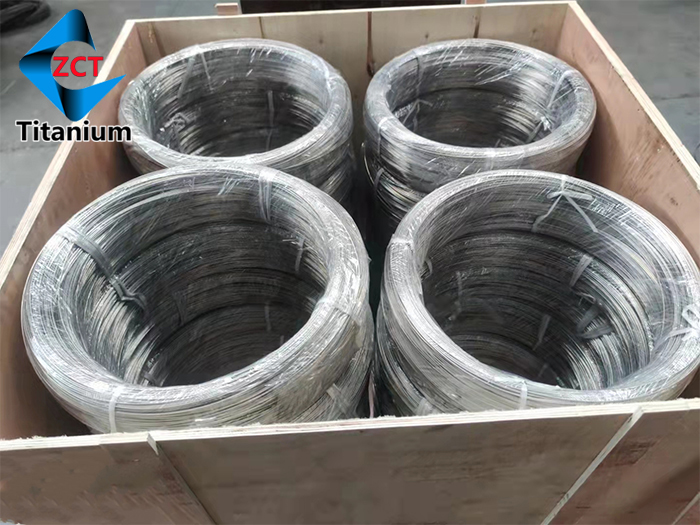 Titanium disc wire