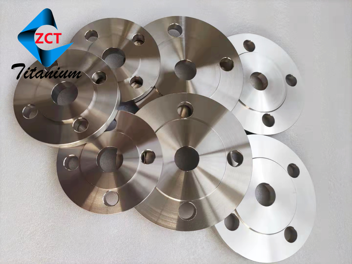 Titanium flange